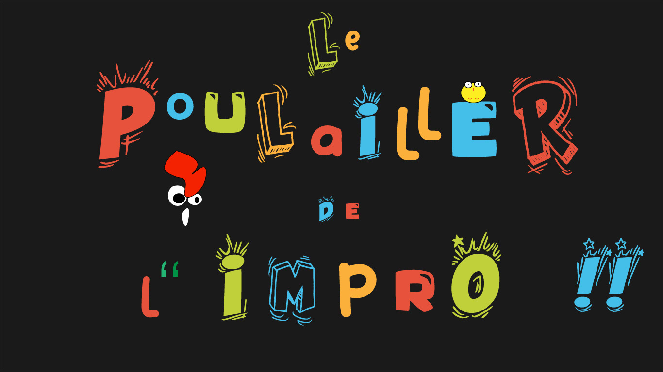 Logo bis du Poulailler de l'Impro