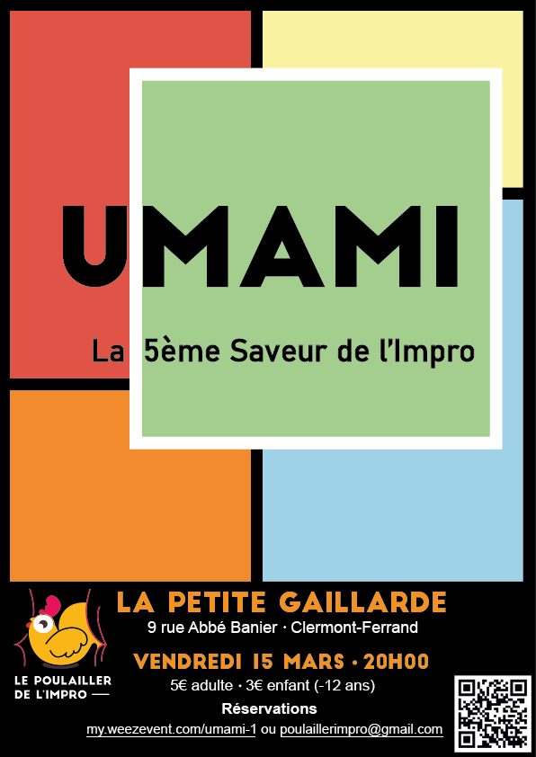 Affiche du spectacle 'Umami'